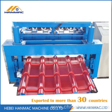 Colored Steel Glazed Tile Roll Forming Machine